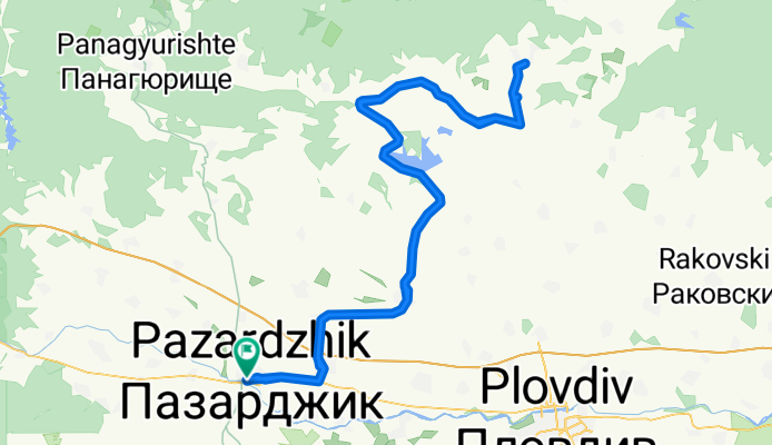 Пазарджик-Хисаря-Пазарджик