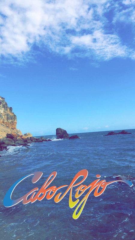ride through Cabo Rojo