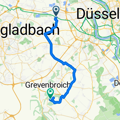 von Kaarst zur Vollrather Höhe (Halde)