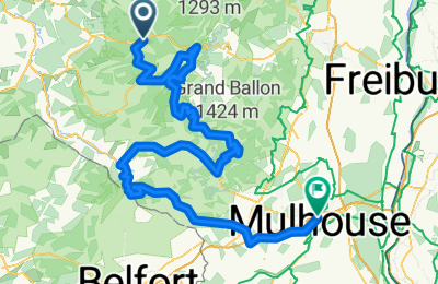 Route in der Bikemap App öffnen