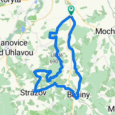 Luby-Loreta-Černé Krávy- Lehom- Běšiny- Hubenov- Luby