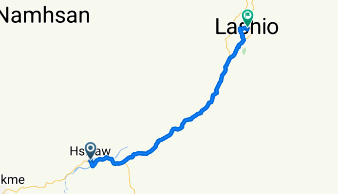 Hsipaw to Lashio