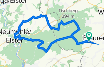 Route in der Bikemap App öffnen