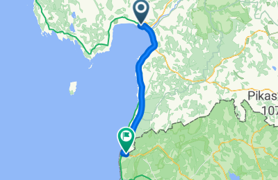 Route in der Bikemap App öffnen