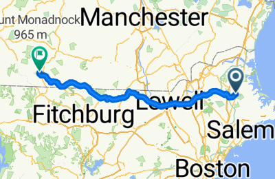 Route in der Bikemap App öffnen