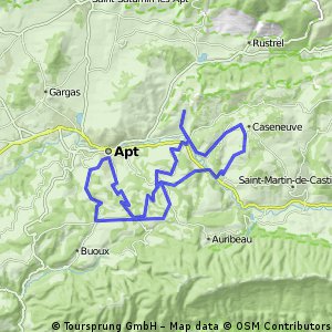 Saignon - 1000 hm