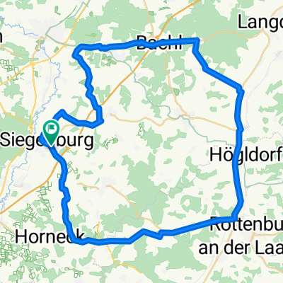 Siegenburg - Oberumelsdorf - Bachl - Kirchdorf