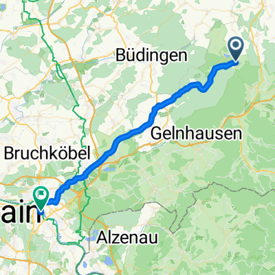 Wittgenborn - Hanau, 4.Etappe (über Erlensee)