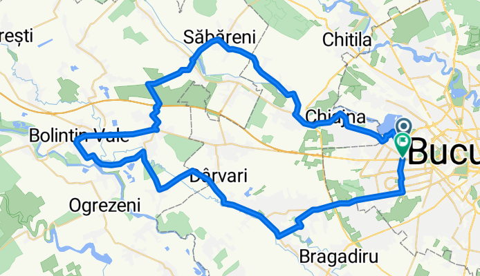 Traseu 65 km