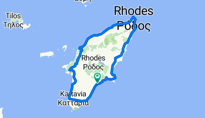 Rhodos Umrundung