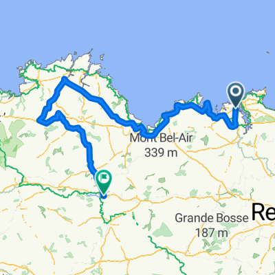 2011-4: Dinard &gt; Mûr-de-Bretagne (256 km)