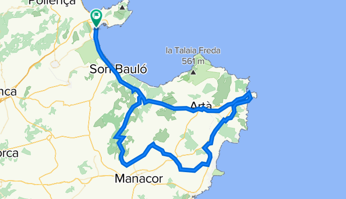 Alcudia - Manacor - Calla Ratjada - Arta