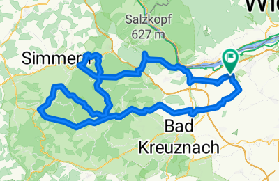 Route in der Bikemap App öffnen