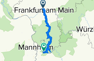 Route in der Bikemap App öffnen