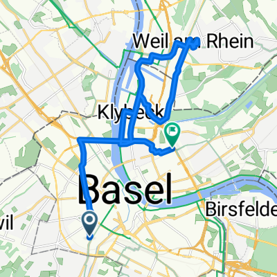 Ausfahrt durch Basel