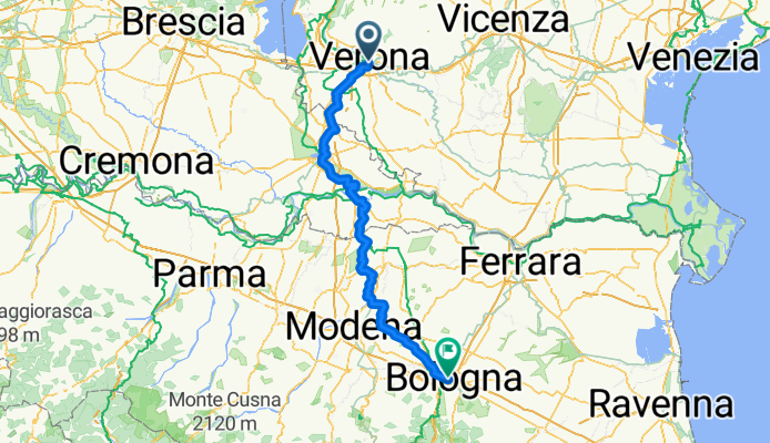 Verona to Bologna