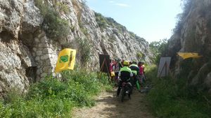 Hebe Bild 3 entlang der Bikemap-Route "Ferrovia dismessa Montallegro-Siculiana Marina" hervor