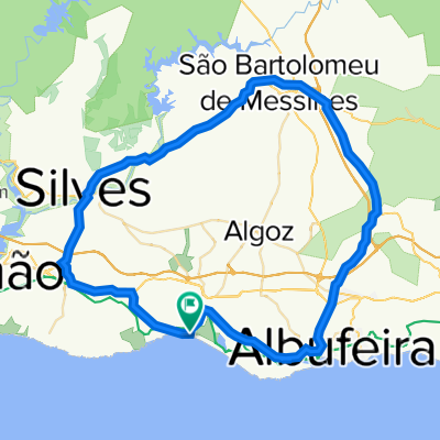 Armação de Pêra - Messines (regresso por Silves e Lagoa)