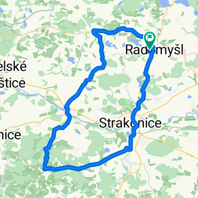 Radomysl-Strakonice-Sousedovice-Kraselov-Katovice-Hubenov-Trebohostice-Radomysl