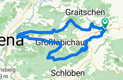 Route in der Bikemap App öffnen