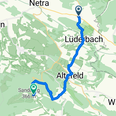 10. Abschnitt-Werra-Burgen-Steig Hessen