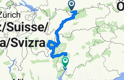 Route in der Bikemap App öffnen