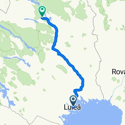 luleå-kiruna elso - 369 km 