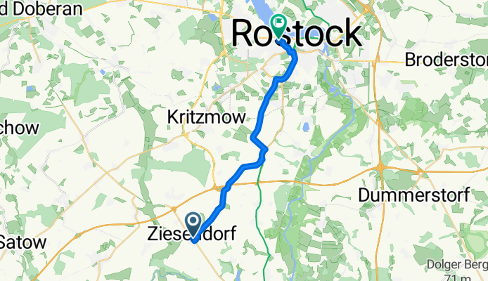 Ziesendorf - Rostock Doberaner Strasse 110
