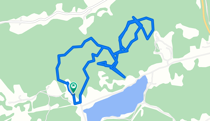 First draft trail map
