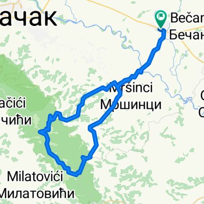 Mrcajevci-Torlak-Brezovice-Mrcajevci