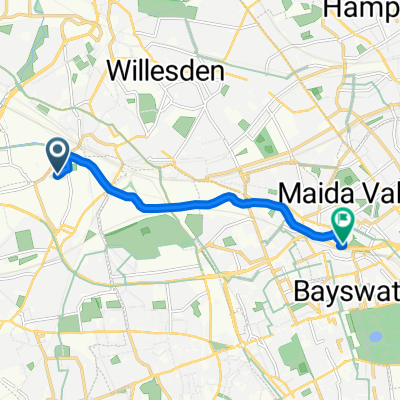 Brief bike tour through London