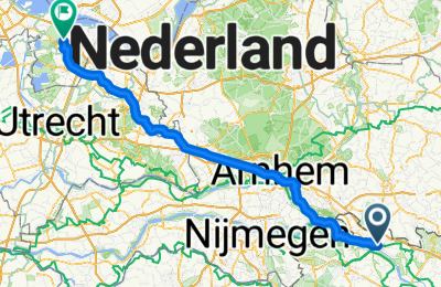 Route in der Bikemap App öffnen