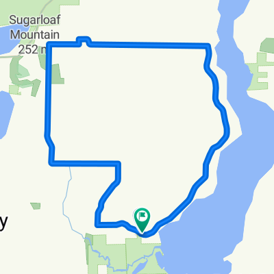 Gosling Triathlon Bike Route