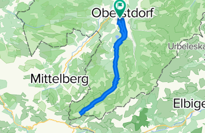 Route in der Bikemap App öffnen