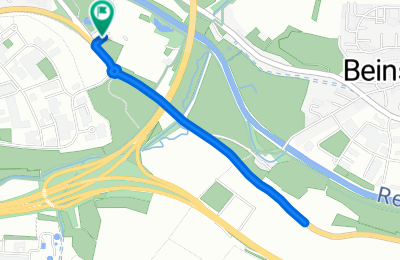 Route in der Bikemap App öffnen