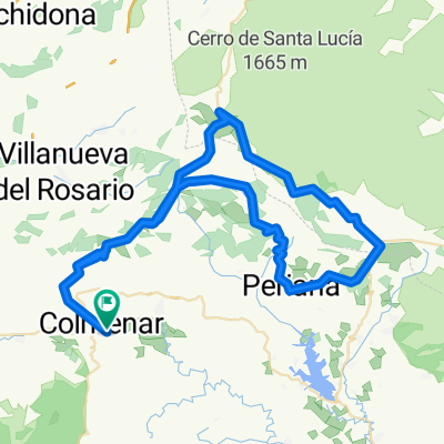 Colmenar - Alazores - Zafarraya - Periana - Puerto del Sol - Alfarnate - Colmenar