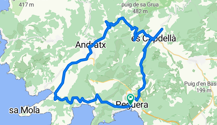 Es Capdella-Port Andratx
