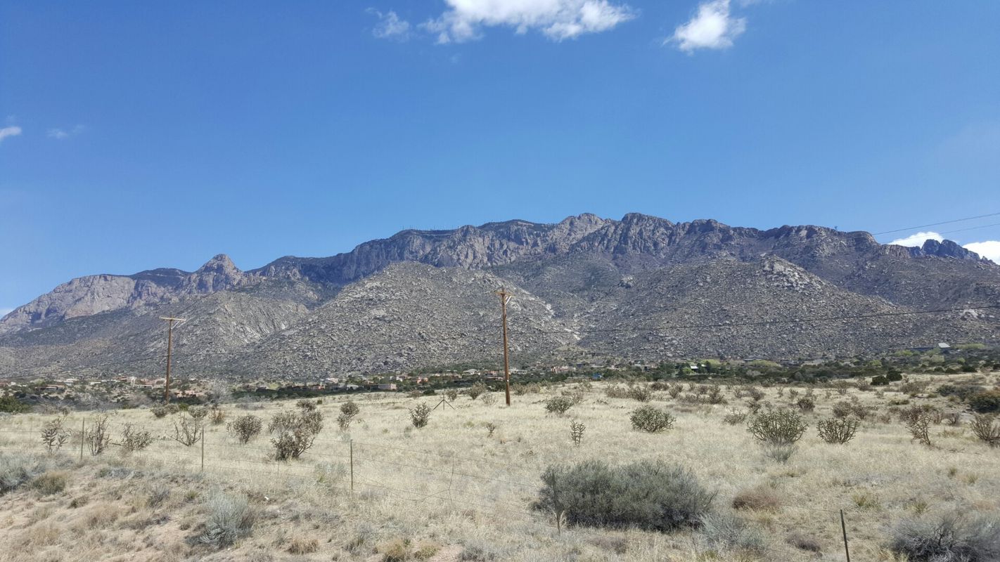 Around the city of Albuquerque