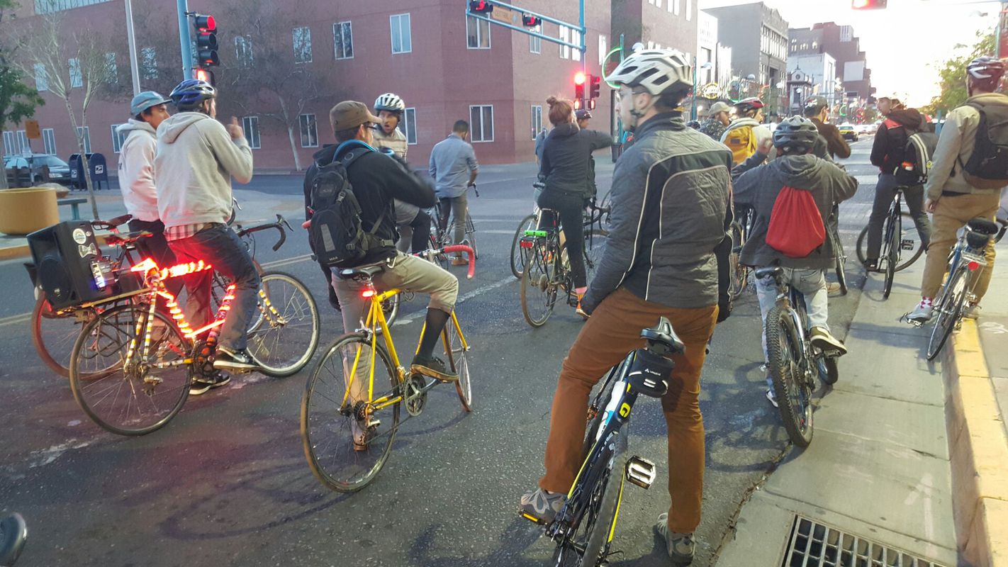 Critical Mass Albuquerque, March 2016