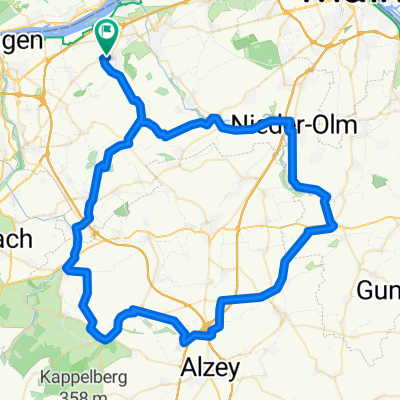 26.03.2016 Bike and Wine Tour nach Flonheim