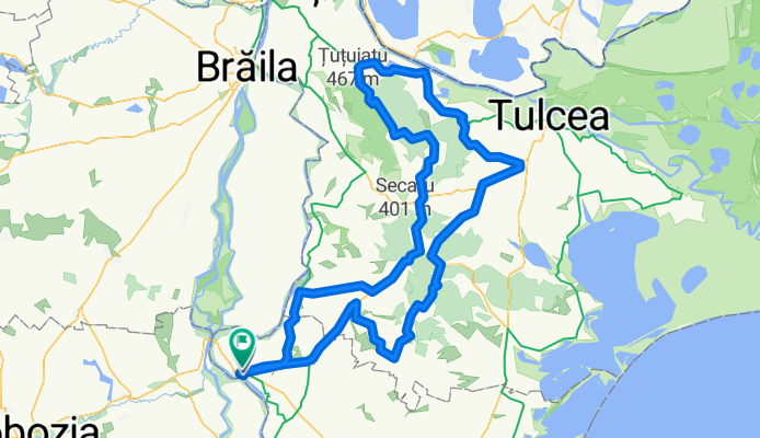Harsova - Isaccea - Harsova 280 km