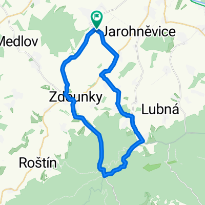 Rataje-Soběsuky-Kostelany-Bunč-Zdounky-Nětčice