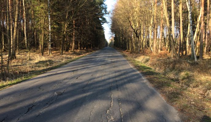 Photo 1 of the Bikemap route "Rozgrzewająca"