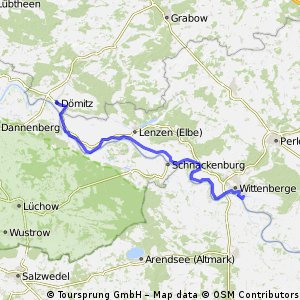 Dömitz - Wittenberge