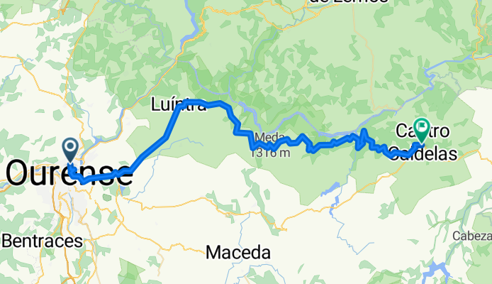 OURENSE - CASTRO CALDELAS