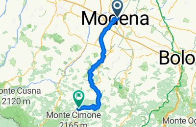 Route in der Bikemap App öffnen