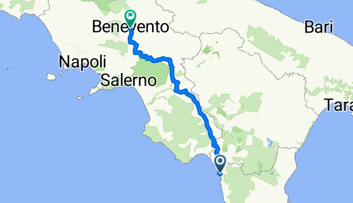 Giro d'Italia 2016 Stage 5: 233 km Praia a Mare - Benevento