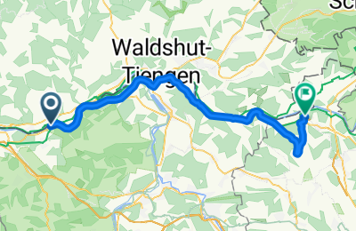 Route in der Bikemap App öffnen