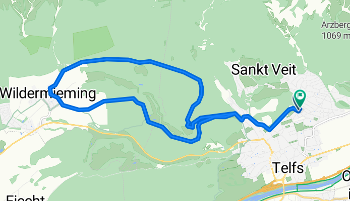 Telfs Wildermieming Zimmerbergweg