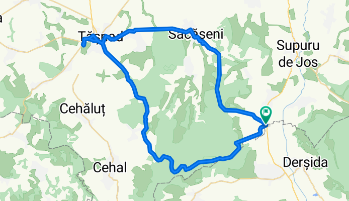 Long ride through Supuru de Sus